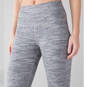 NWT Lululemon High Times Pant 6 Space Dye Grey